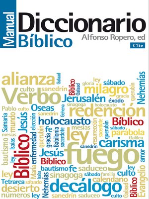 cover image of Diccionario Manual Bíblico